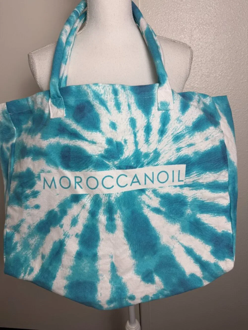 NWOT Canvas Large Tie Dye Tote